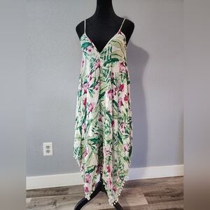 Floral Spaghetti Strap Dress